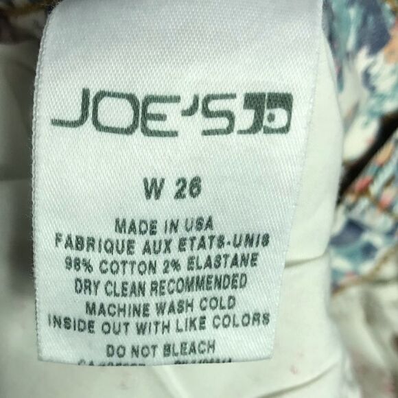 NWT Joe’s Mosaic Distressed Hi Rise Jeans Short 26 - Picture 7 of 8